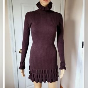 Wool Dress Italian Designer XS Small